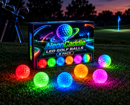 NeonCaddie™ LED Golf balls - 6 Pack